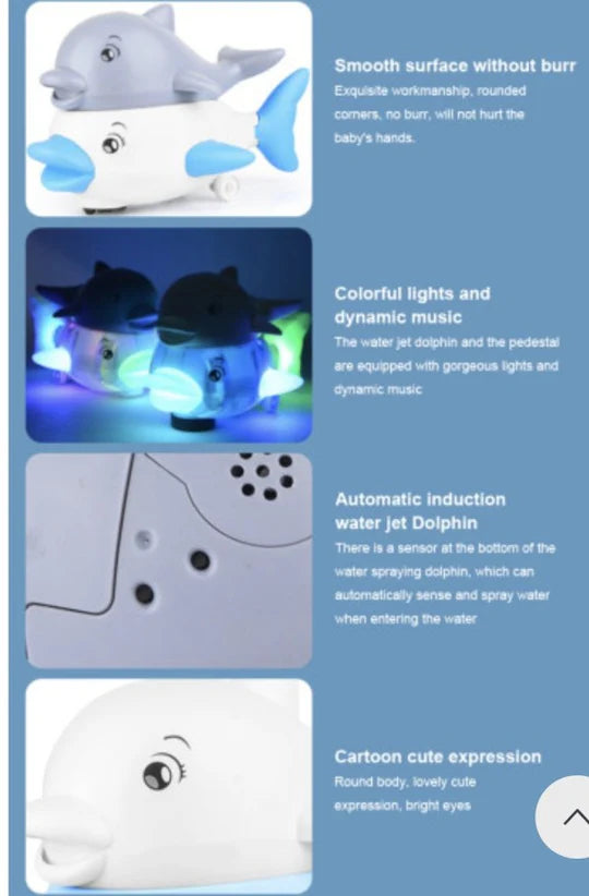 🛁 2-in-1 Interactive Bath Dolphin!