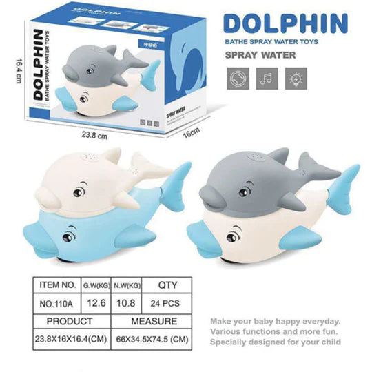 🛁 2-in-1 Interactive Bath Dolphin!