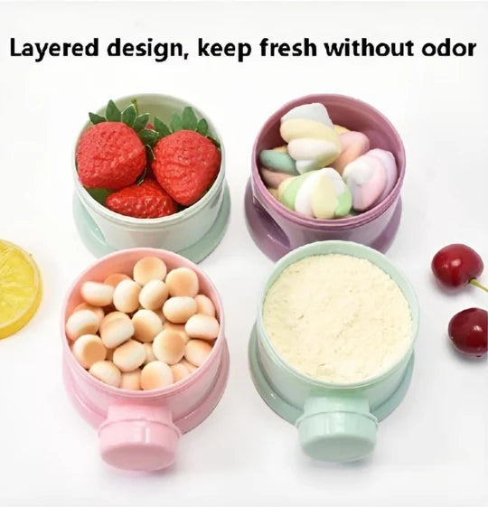 🍼 3-Layer Formula Dispenser
