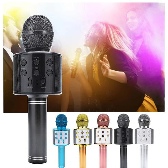 π€β¨ 3-in-1 Kids Karaoke Handheld Wireless Microphone β¨πΆ