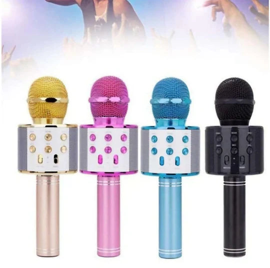 π€β¨ 3-in-1 Kids Karaoke Handheld Wireless Microphone β¨πΆ