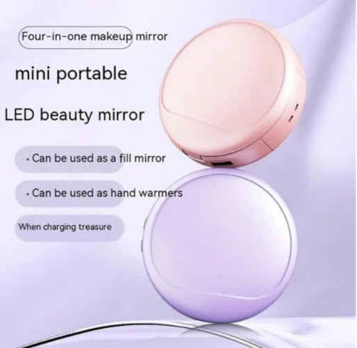 š 3-in-1 Mirror Power Bank & Hand Warmer