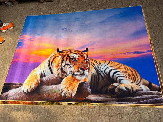 πΎ 3D Wildlife Theme Carpets β Bring the Wild into Your Space!