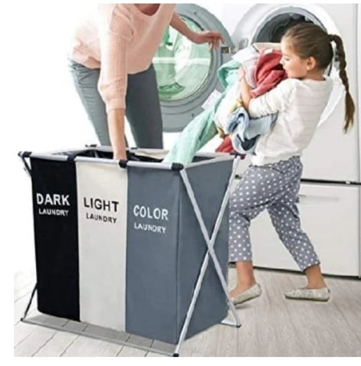 π§Ίπ 3-Grid Laundry Basket