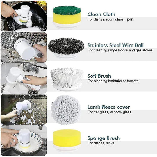 š§¼āØ 5-in-1 Magic Cleaning Brush