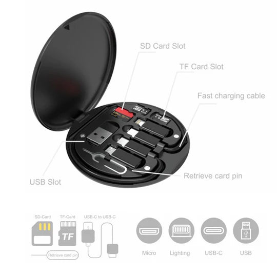 π±β¨ 6-in-1 Data Cable & Phone Stand