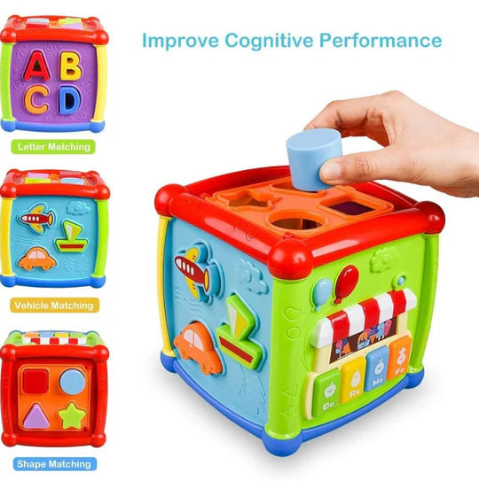 π§©π΅β¨ 6-in-1 Fun & Learning Activity Cube β¨π΅π§©
