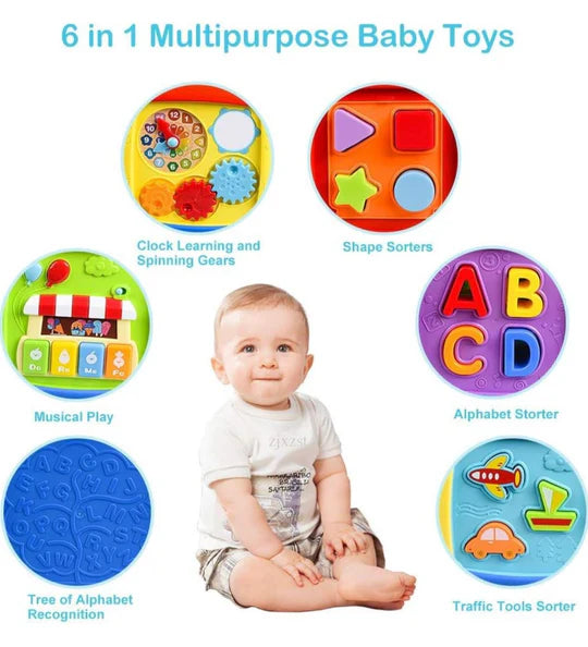 π§©π΅β¨ 6-in-1 Fun & Learning Activity Cube β¨π΅π§©