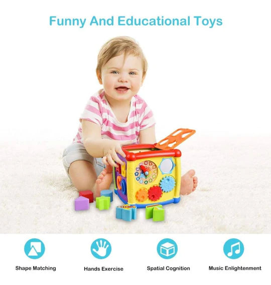 π§©π΅β¨ 6-in-1 Fun & Learning Activity Cube β¨π΅π§©