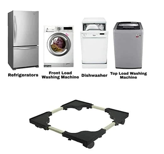 š ļø Adjustable Base Rack with Wheels ā Move Heavy Items with Ease!