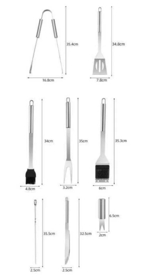 🔥🍖 BBQ Grilling Tools Set