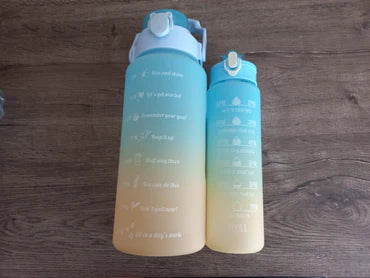 πͺπ§ Set of 2 Motivational Water Bottles