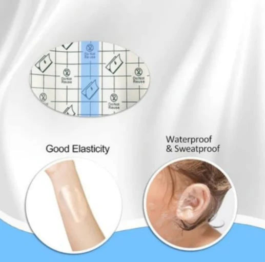 💧👶 Baby AquaGuard™ Ear Stickers – 10 Pack