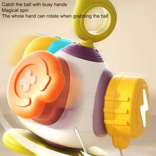 ๐งธ๐ถ Baby Cube Sensory Toy with Bird Baby Busy Ball ๐ถ๐งธ