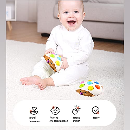🦔✨ Baby Sensory Hedgehog Toy