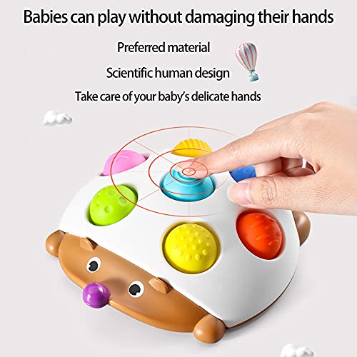 🦔✨ Baby Sensory Hedgehog Toy