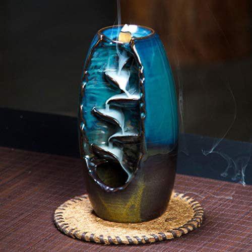 🌀✨ Backflow Incense Burner