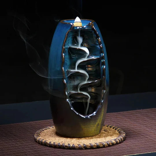 🌀✨ Backflow Incense Burner