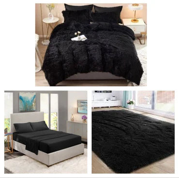 ποΈ Fluffy Comforter Combo β Ultimate 9 Piece Set