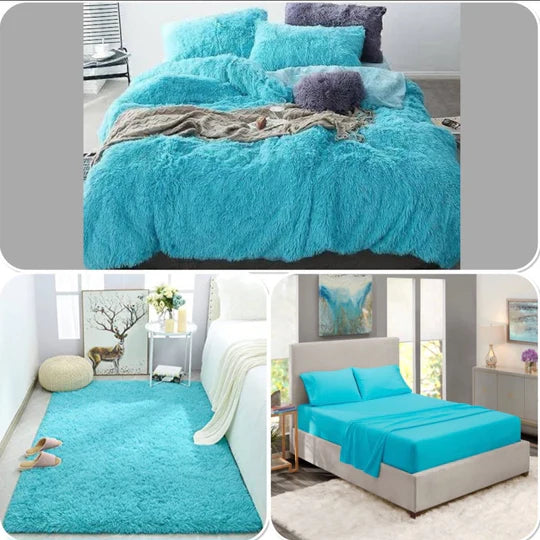 ποΈ Fluffy Comforter Combo β Ultimate 9 Piece Set