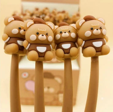π»β Coffee Bear Shake Gel Pen β Black Ink (1 Piece)
