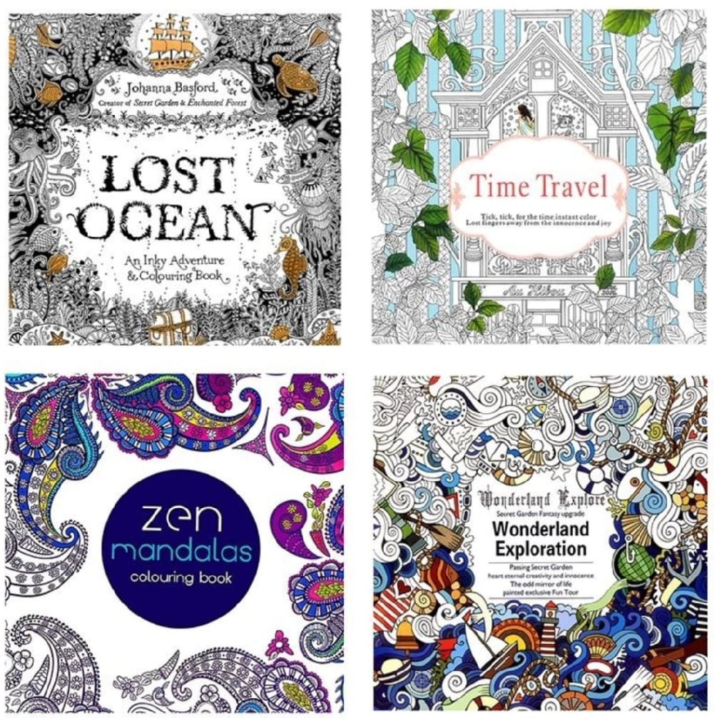 šØ Colouring Book - 24 Pages for Adults & Kids