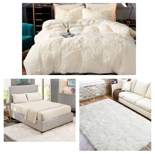 ποΈ Fluffy Comforter Combo β Ultimate 9 Piece Set