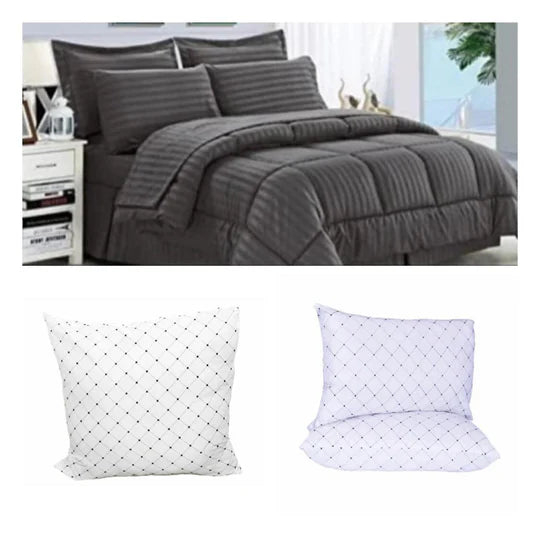 πΏ Cotton Comforter Set β Includes Pillows