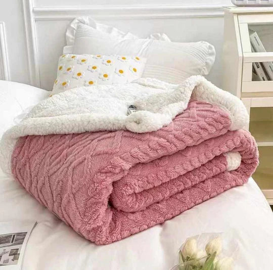 ๐ Sherpa Blanket โ New Design