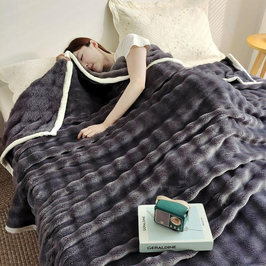 π Fur Sherpa Throw β Soft, Warm & Elegant