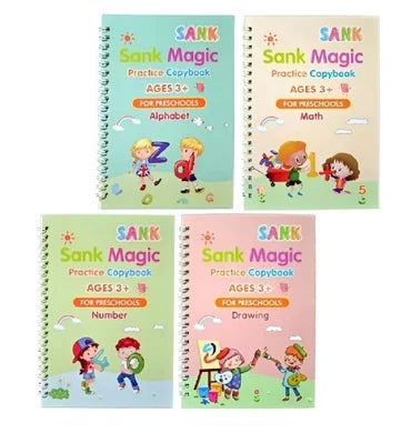 ποΈ Disappearing Ink Copy β 4 Book Set