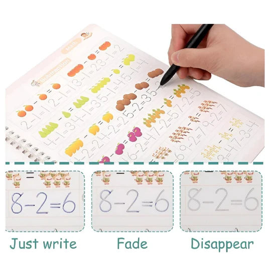 ποΈ Disappearing Ink Copy β 4 Book Set