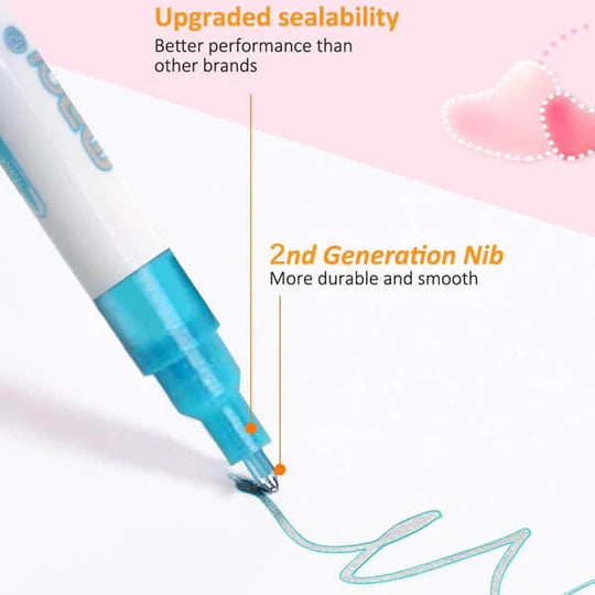 ποΈβ¨ Double Line Outline Pens β 12 Piece Set