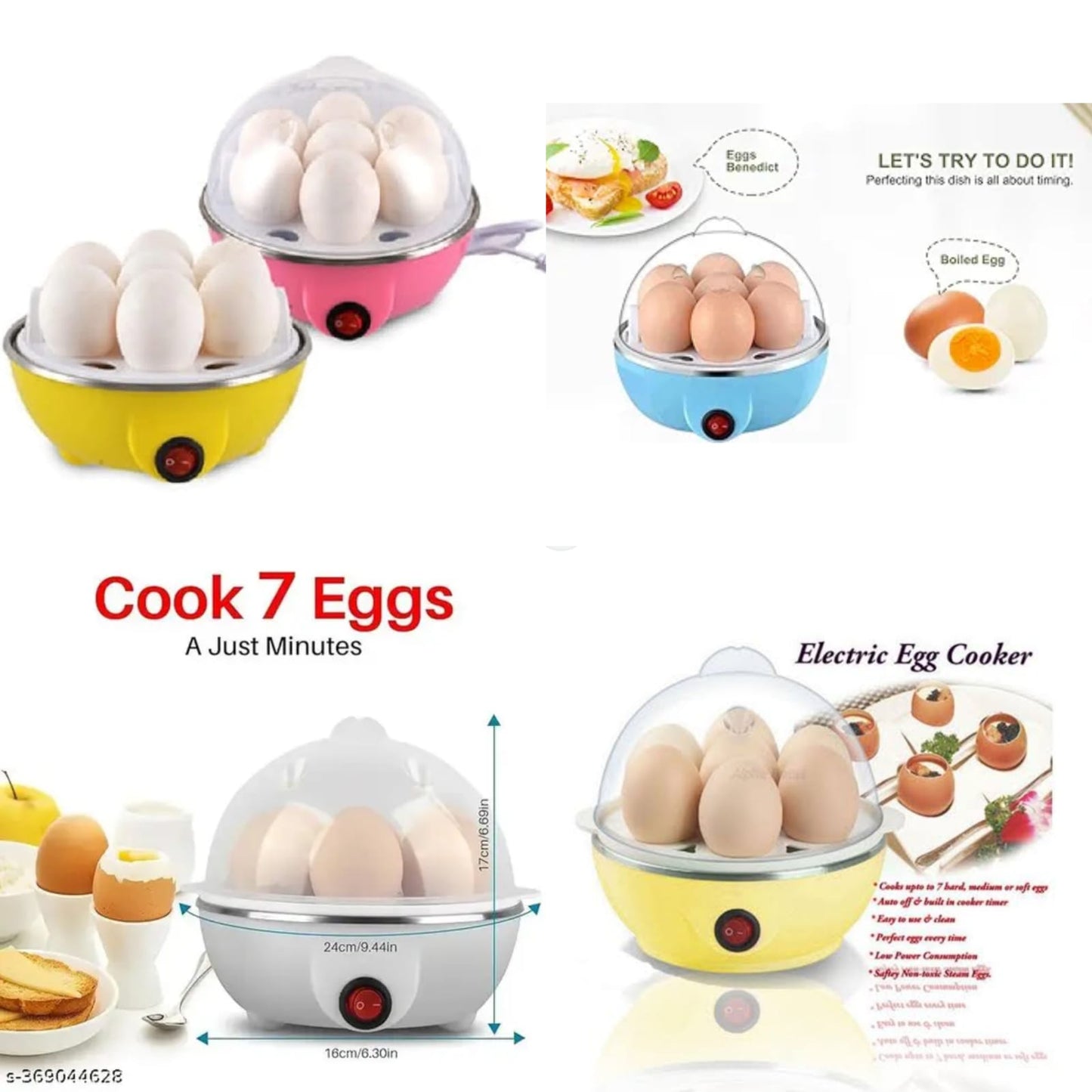 🥚⚡ Electric Egg Cooker