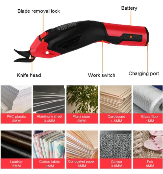 βοΈπ Rechargeable Electric Scissors
