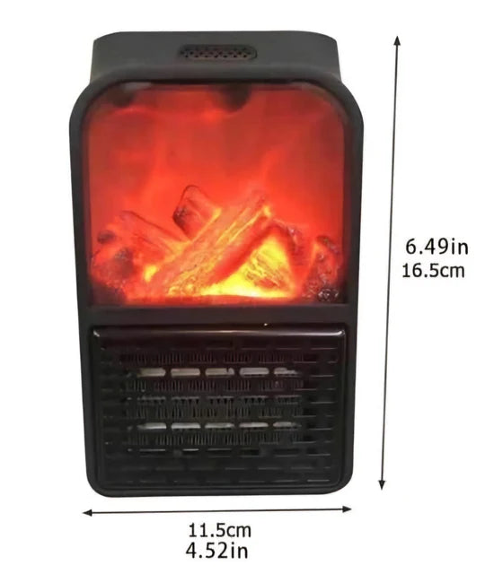 🔥🔥 Flame Heater - Remote Controlled Portable Fireplace 🔥🔥