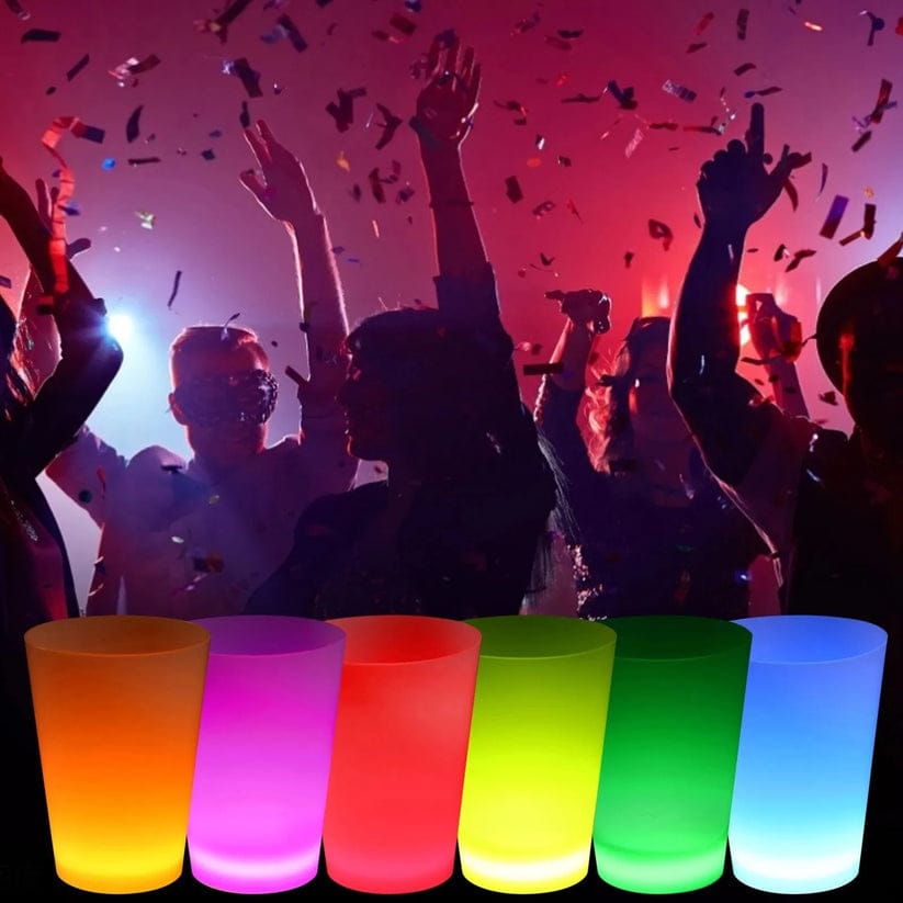 πΉ Flashing Drinking Cups β 6pc Set (350ml each) β¨