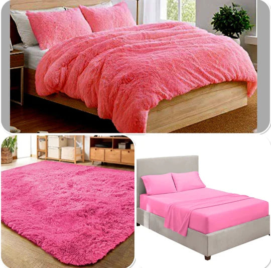 ποΈ Fluffy Comforter Combo β Ultimate 9 Piece Set