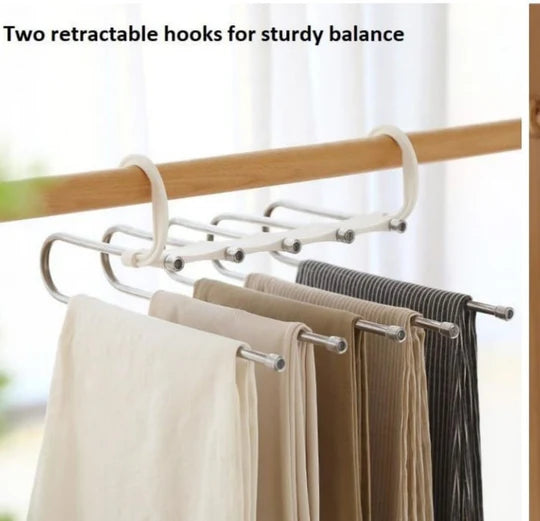 ๐๐ช Foldable 5-Layer Pants Hanger