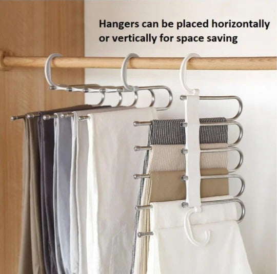 ๐๐ช Foldable 5-Layer Pants Hanger