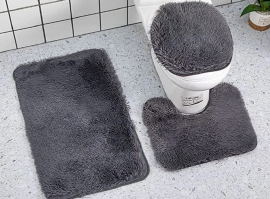 π Fluffy Bathroom Set β 3 Piece π