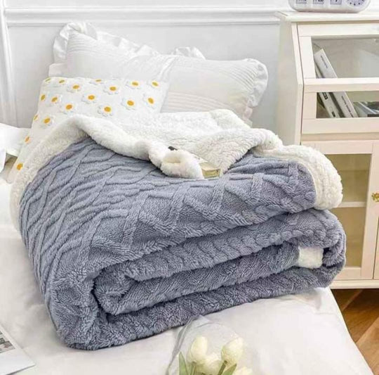 ๐ Sherpa Blanket โ New Design