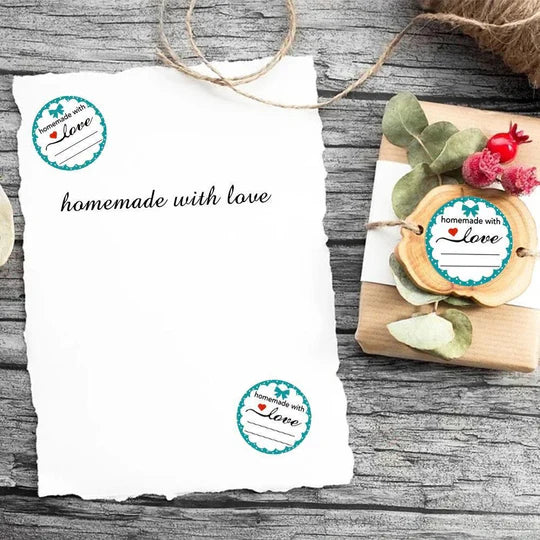 ๐ธ Roll of 500 Decorative Stickers