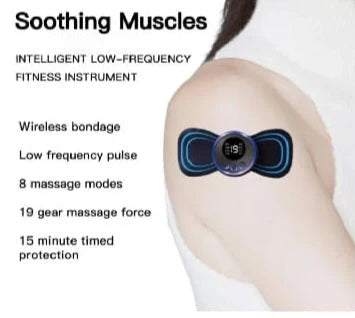 β‘ Intelligent Pulse Massager β Your Portable Muscle & Fat Burner!