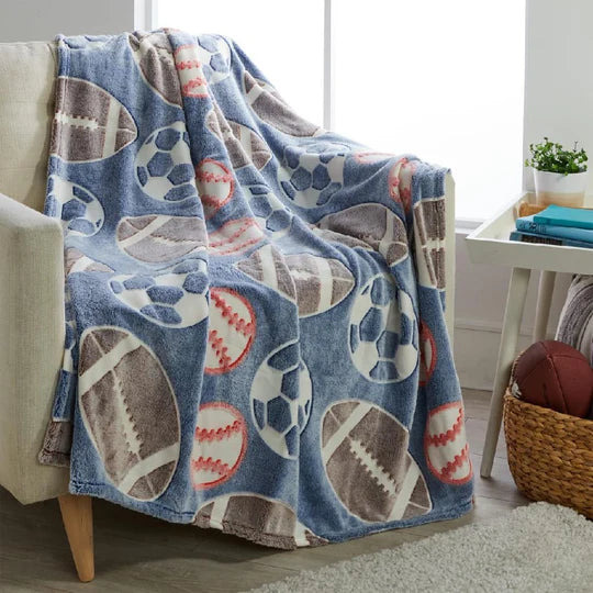ππ Kids Glow in the Dark Blanket