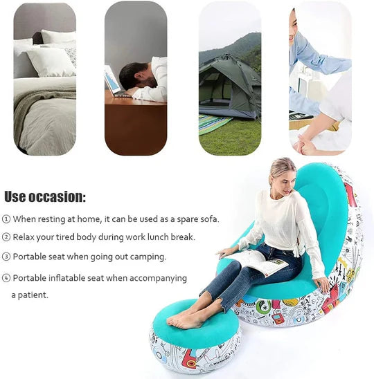 ๐๏ธ Lazy Inflatable Sofa