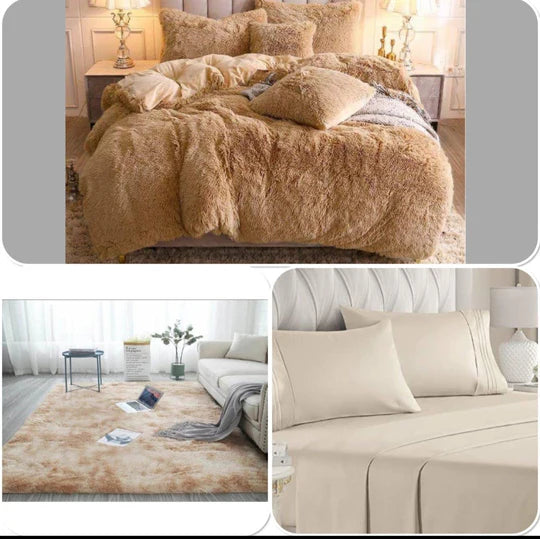 ποΈ Fluffy Comforter Combo β Ultimate 9 Piece Set