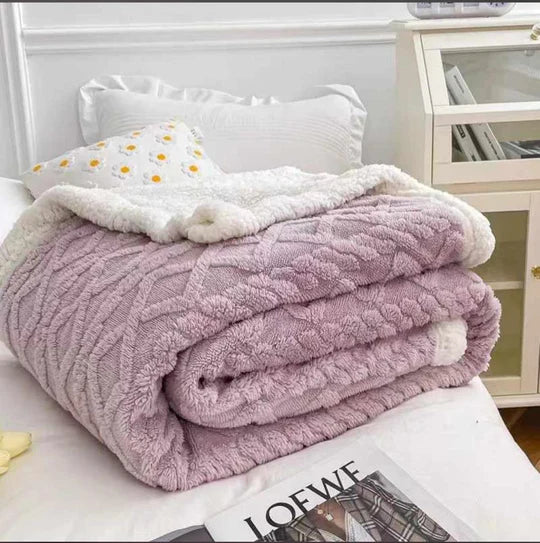๐ Sherpa Blanket โ New Design