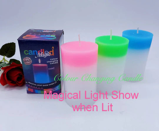 π―οΈ Magic Colour Changing Candles