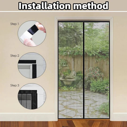 β¨ Magic Mesh Hands-Free Screen Door